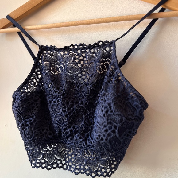 3/$25 Aerie Lace Bandeau Bralette S GUC - Picture 5 of 7